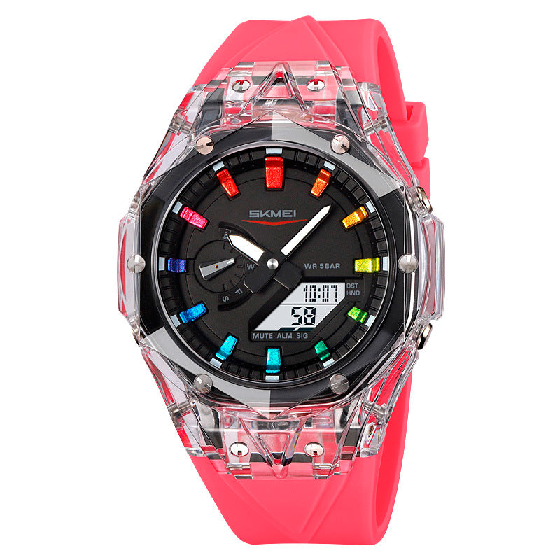 Reloj Deportivo Transparente Dual Time | SKMEI 2411