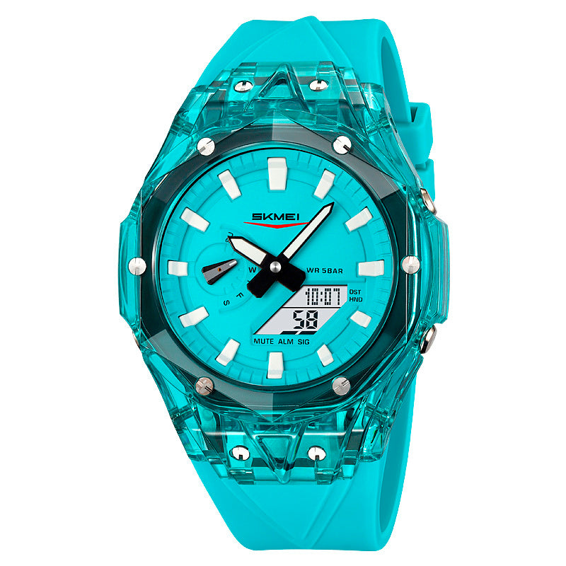 Reloj Deportivo Transparente Dual Time | SKMEI 2411