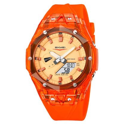 Reloj Deportivo Transparente Dual Time | SKMEI 2411