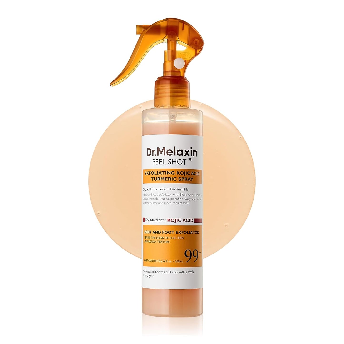 Spray Exfoliante de Cúrcuma Dr. Melaxin