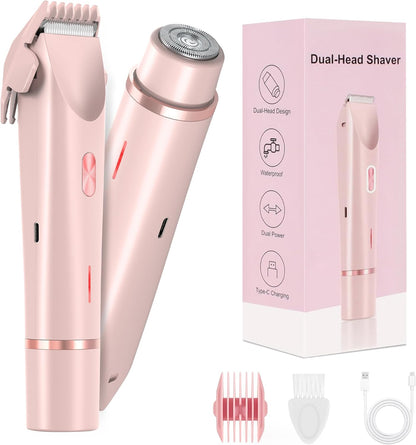 Afeitadora Eléctrica para Mujer + Aceite Aclarante de Cúrcuma y Almendra GRATIS