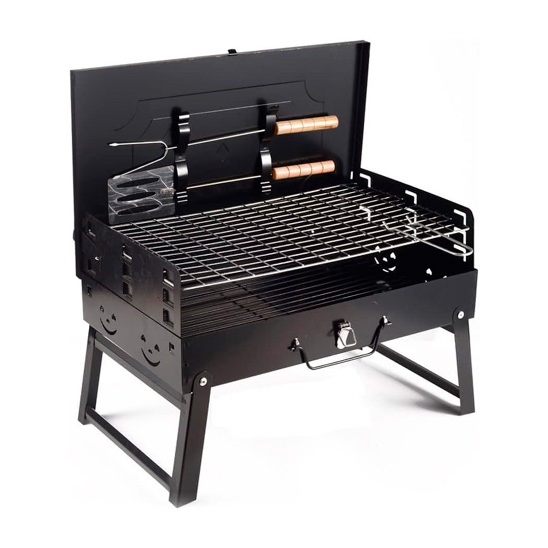 BBQ Portátil de Carbón + Encededor Eléctrico GRATIS