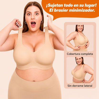Brasier Invisible sin Varillas con Soporte para Espalda