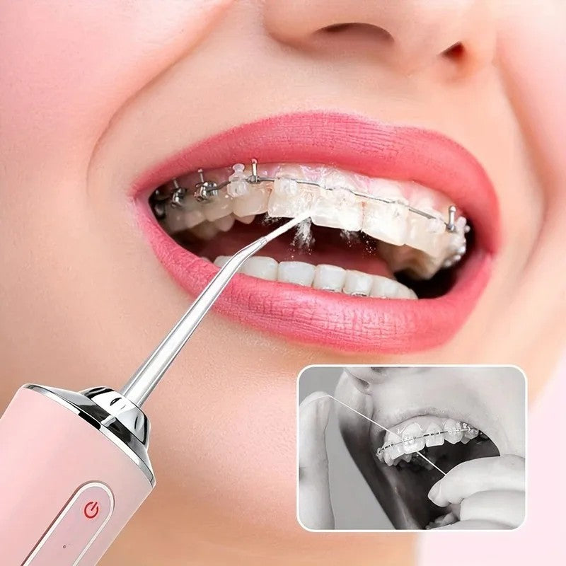 Irrigador Dental + Cepillo con Gel Limpiador de Lengua GRATIS
