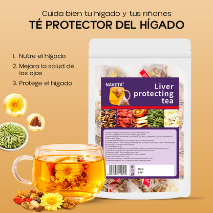 Compra 1 y lleva 2 : Té de Limpieza Para Hígado Graso + Protocolo y Guía de Alimentación Gratis